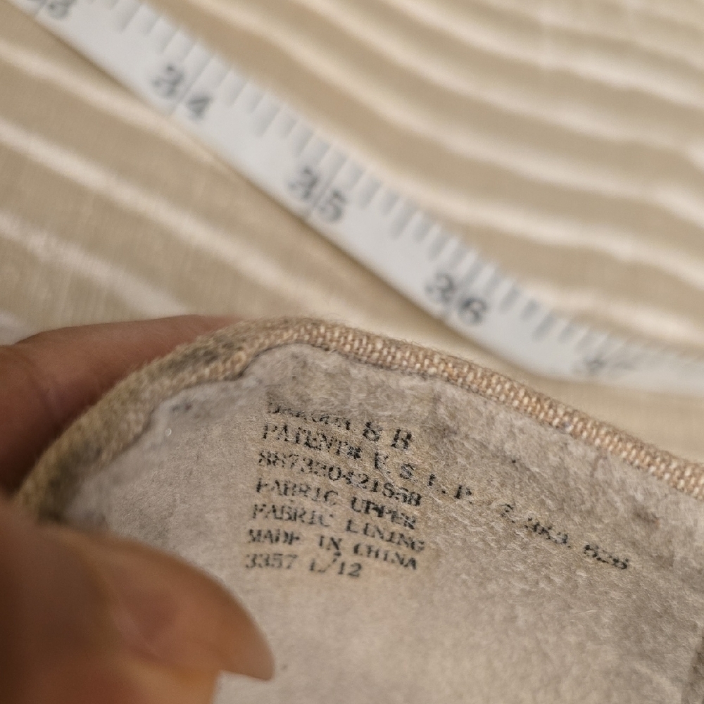 Chaps Taupe Wedge Sandals - Picture 13 of 13